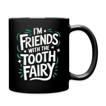 Dentist Dental Assistant Teeth - Full Colour Mug - black - Right