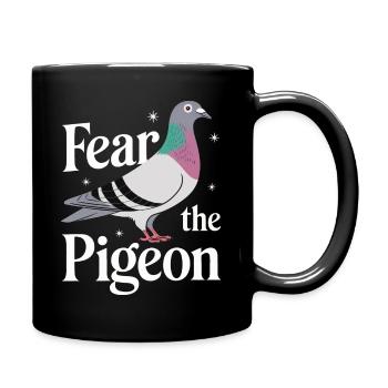 Pigeon Pigeons Animal Oiseau - Mug uni - noir - Droite