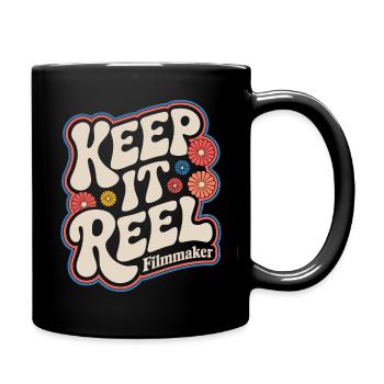 Filmemacher Filmregisseur Kameramann Film - Tasse einfarbig - Schwarz - Rechts