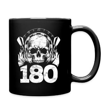 Pinces - Crâne - 180 - Cadeau - Mug uni - noir - Droite