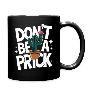 Cactus Cacti Desert Plant - Full Colour Mug - black - Right