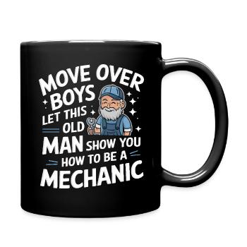 Mechanic Mechanic Workshop - Full Colour Mug - black - Right