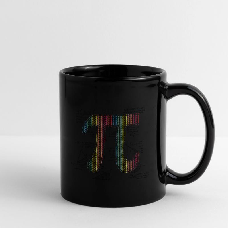 Pi Day Math Formula Artwork Numbers Creative Full Colour Mug