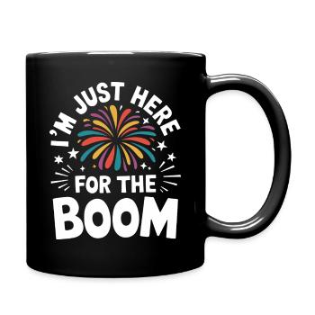 Pyrotechniker Feuerwerk Pyrotechnik - Tasse einfarbig - Schwarz - Rechts