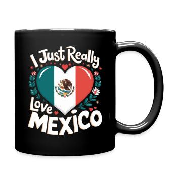 Mexico Mexico Mexican Spanish - Full Colour Mug - black - Right