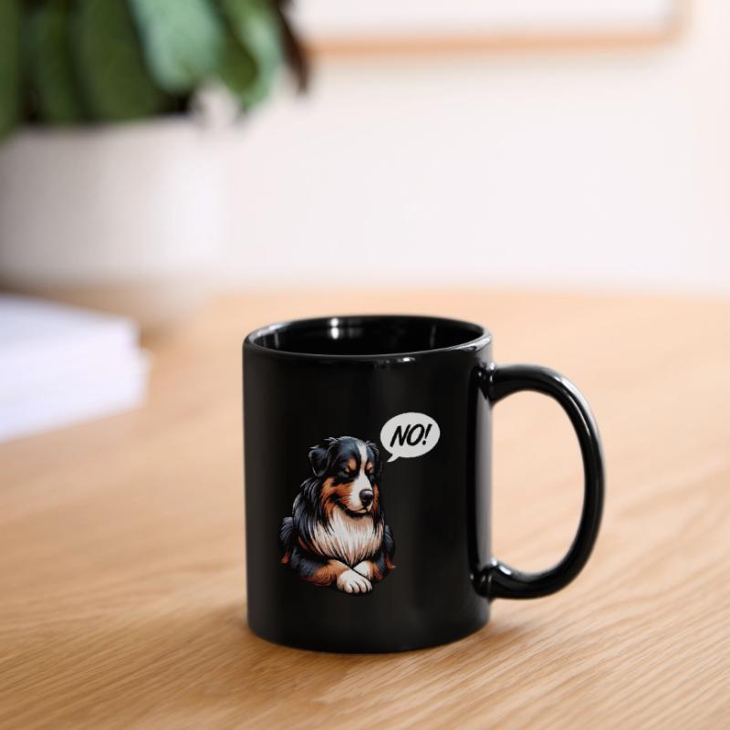 No Australian Shepherd Aussie Aussie Owner Full Colour Mug
