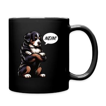 Nein Berner Sennenhund Sennenhunde Sennen Besitzer - Tasse einfarbig - Schwarz - Rechts