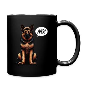No German Shepherd Shepherd Dogs German Shepherd - Full Colour Mug - black - Right