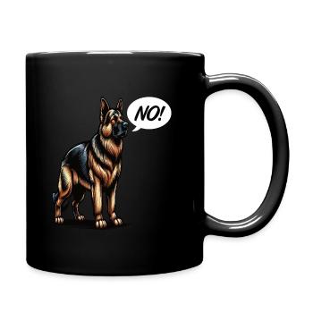No German Shepherd Shepherd Dogs German Shepherd - Full Colour Mug - black - Right