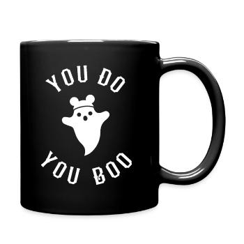 Halloween You Do You Boo - Full Colour Mug - black - Right