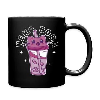 Neko Boba - Full Colour Mug - black - Right