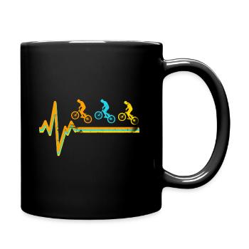 BMX - ECG - Full Colour Mug - black - Right
