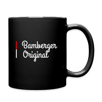 Bamberg - Tasse einfarbig - Schwarz - Rechts