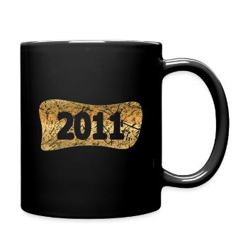 2011 - Tasse einfarbig - Schwarz - Rechts