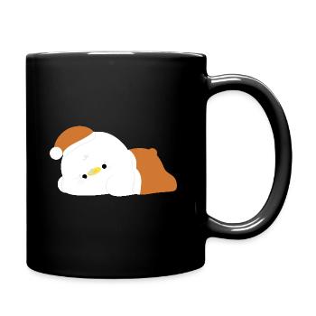 Tired Duck - Full Colour Mug - black - Right