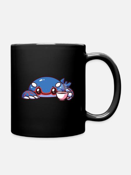 Kyogre buvant du café - Mug uni - noir
