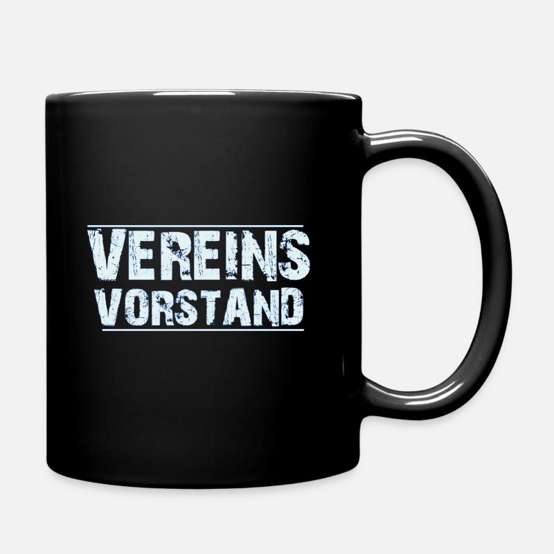 Vereinsvorstand Verein - Tasse einfarbig - Schwarz