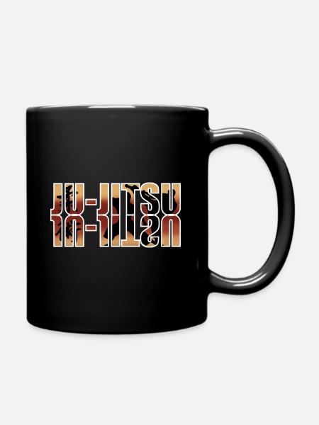 Ju-Jutsu - Tasse einfarbig - Schwarz