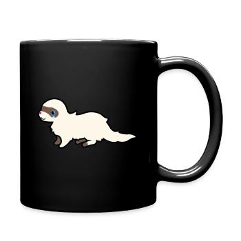 Shia le furet - Mug uni - noir - Droite
