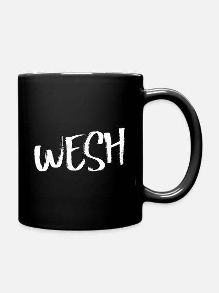 Wesh - Mug uni - noir