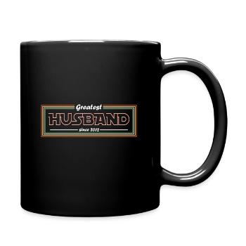 Le plus grand mari depuis 2012 - Mug uni - noir - Droite