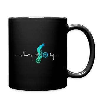 Bmx - Tasse einfarbig - Schwarz - Rechts