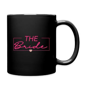 The Bride in the frame - Full Colour Mug - black - Right