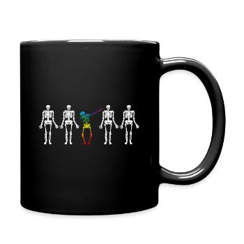 Dab Gay Pride - Mug uni - noir - Droite