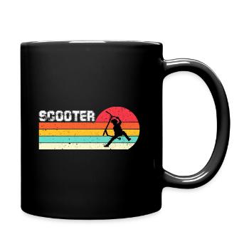 Freestyle Roller - Tasse einfarbig - Schwarz - Rechts