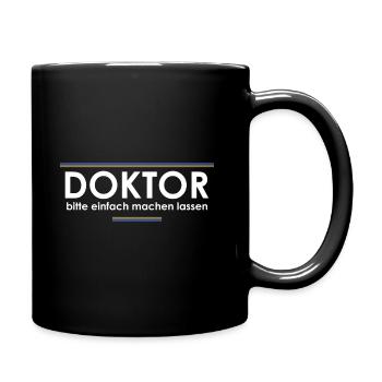 Promotion - Tasse einfarbig - Schwarz - Rechts
