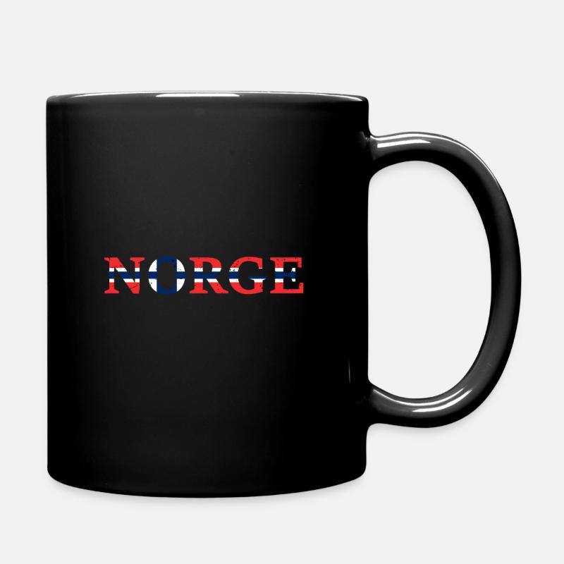 Norge - Norvège - Mug uni - noir