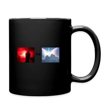Hell VS Paradise - Full Colour Mug - black - Right