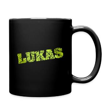 Lukas - Tasse einfarbig - Schwarz - Rechts