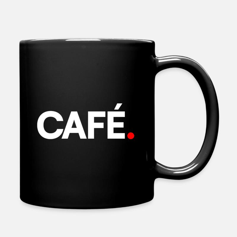 COFFEE | Minimalist Office Humor - Full Colour Mug - black