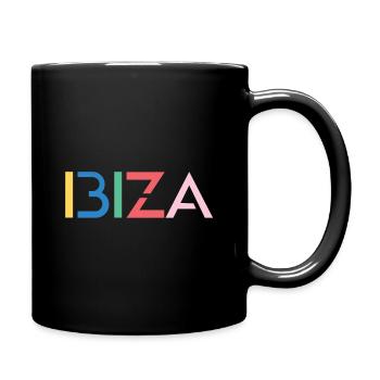 Ibiza - Mug uni - noir - Droite