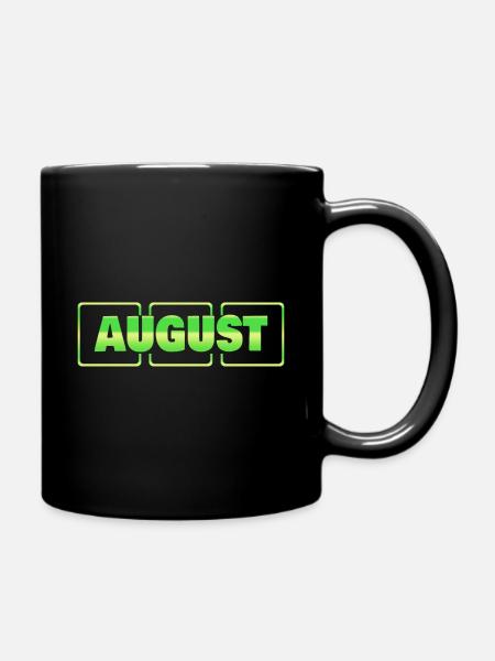 Ehering August - Tasse einfarbig - Schwarz