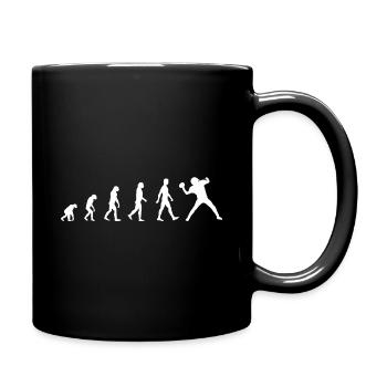 Joueur de football américain cadeau homme - Mug uni - noir - Droite