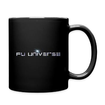FU Universe / Bad Luck / Fuck / Bad Mood / Mood - Full Colour Mug - black - Right