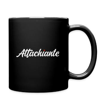 Attachiante - Mug uni - noir - Droite