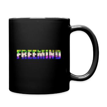 FREEMIND - Mug uni - noir - Droite