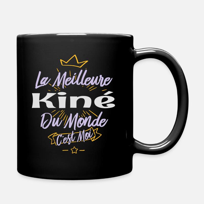 La meilleure kiné du monde - Mug uni - noir