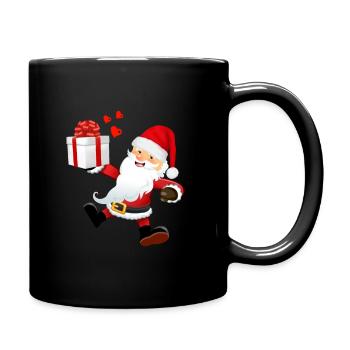Père Noël - Mug uni - noir - Droite