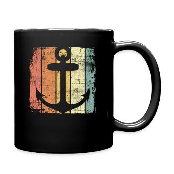 Ancre - Mug uni - noir - Droite
