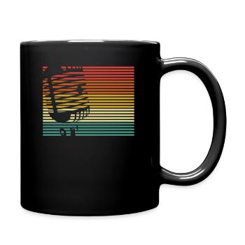 Sänger - Tasse einfarbig - Schwarz - Rechts