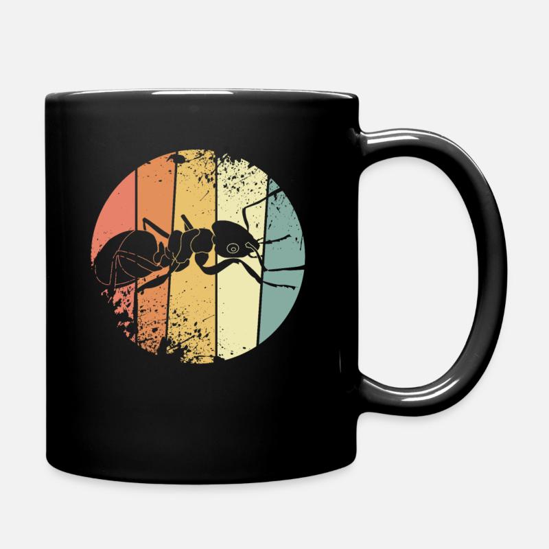 Ameisen Arbeiter - Tasse einfarbig - Schwarz