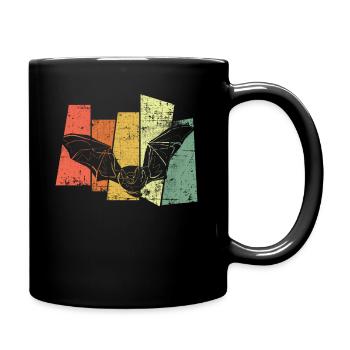 Bat - Full Colour Mug - black - Right