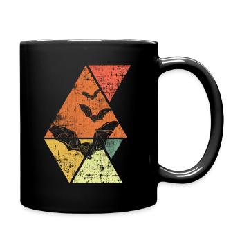 Bats - Full Colour Mug - black - Right