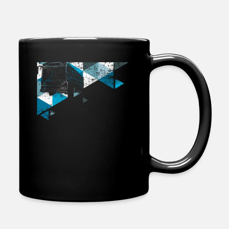 Bus - Tasse einfarbig - Schwarz