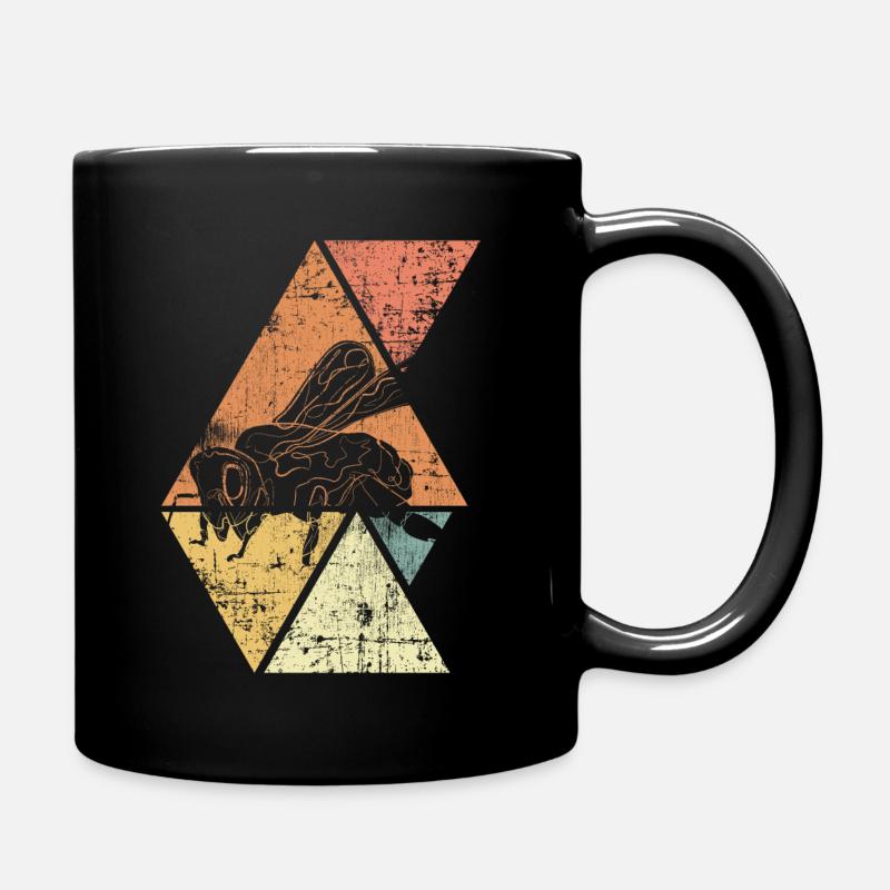 Abeille nature - Mug uni - noir