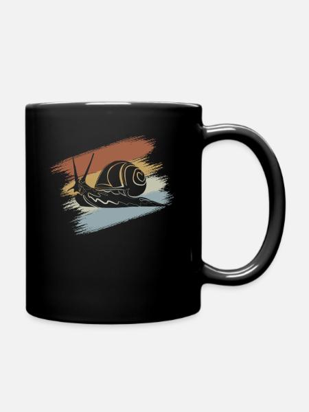 Escargot - Mug uni - noir